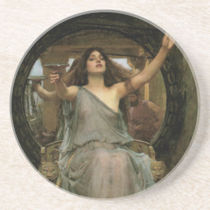 Circe Offering the Cup to Ulysses by JW Waterhouse Coaster