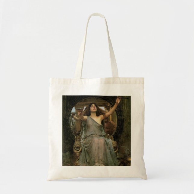 Circe Offering the Cup to Ulysses by JW Waterhouse Tote Bag (Front)
