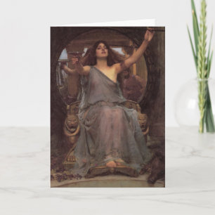 Circe Offering the Cup to Ulysses Card