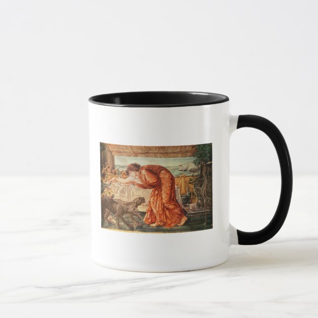 Circe Pouring Poison into a Vase Mug (Right)