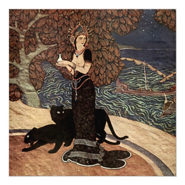 “Circe the Enchantress” by Edmund Dulac Photo Print (Front)