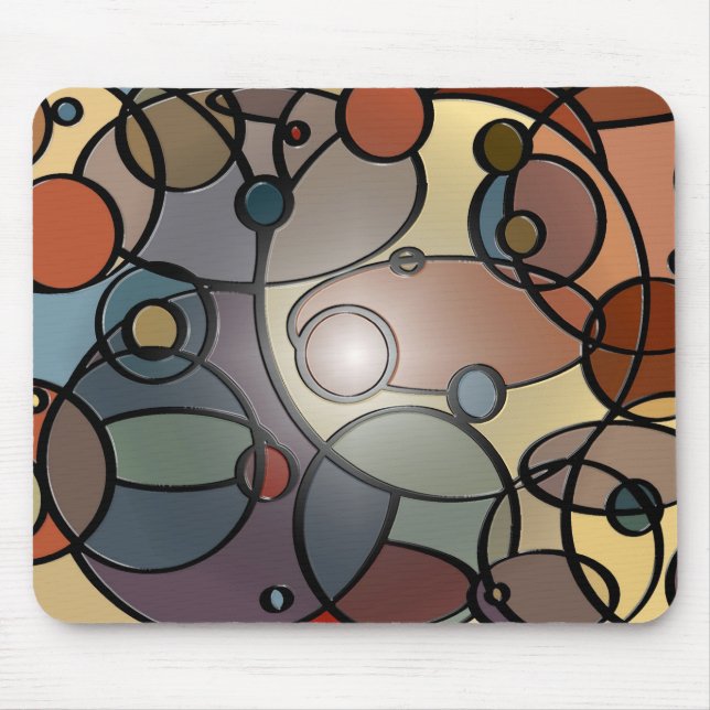 Circle3 Mouse Mat (Front)