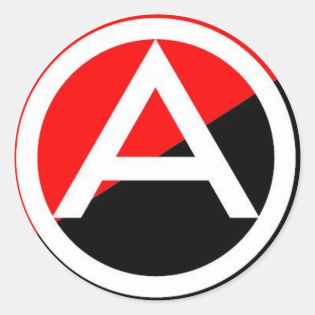 circle-a 2 sticker (Front)