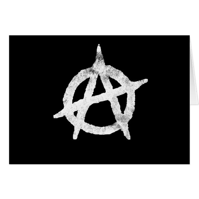 'circle a' anarchy symbol (Front Horizontal)
