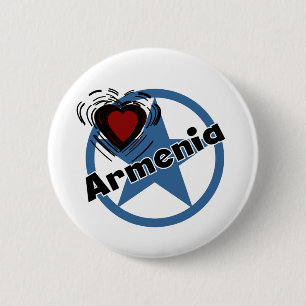 Circle Armenia 6 Cm Round Badge