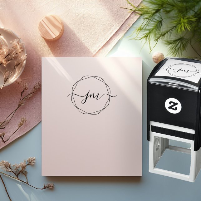  Circle-Art,Monogram, Handwriting Stamp (Creator Uploaded)