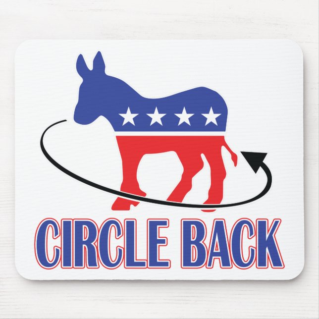 Circle-Back Mouse Mat (Front)
