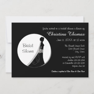 Circle Bride - Bridal Shower Invitation