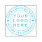 Circle Business Logo Custom Self-inking Stamp
