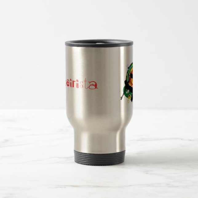 circle capoeirista travel mug (Center)