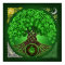 Circle Celtic Tree of Life Poster Print