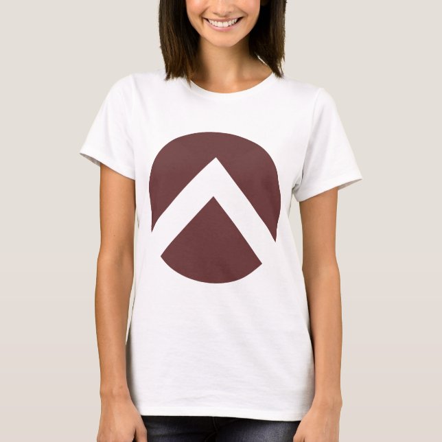 Circle Chevron Arrow T-Shirt (Front)