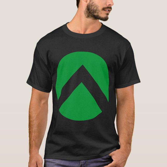 Circle Chevron Arrow T-Shirt (Front)