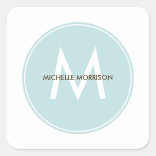 Circle Chic Gift Tag Stickers or Labels