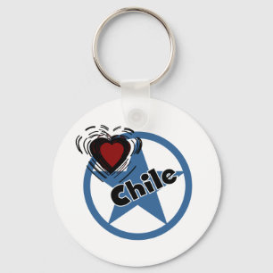 Circle Chile Key Ring