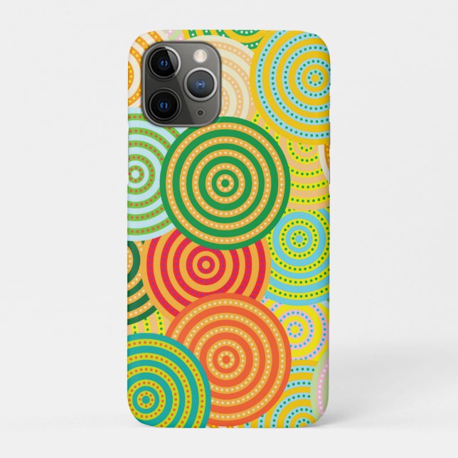 Circle-Circles iPhone / iPad case (Back)