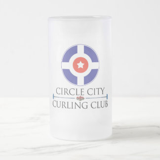 Circle City Curling - Frosted Beer Mug