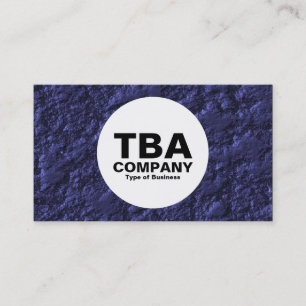 Circle - Coal Business Card