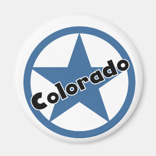 Circle Colorado Magnet
