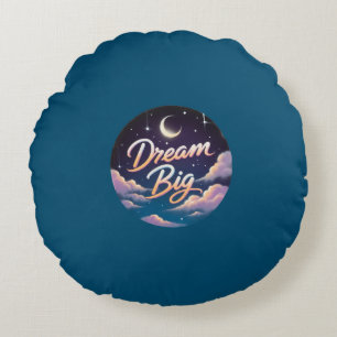 circle cushion dream big