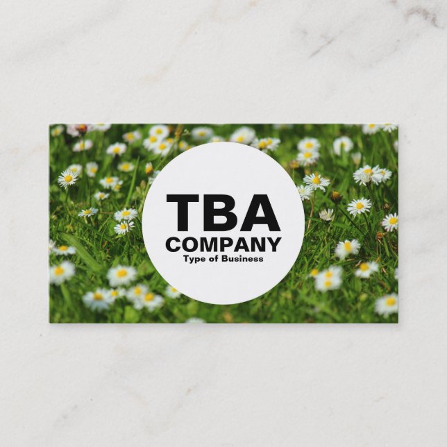 Circle - Daisy Meadow Business Card (Front)