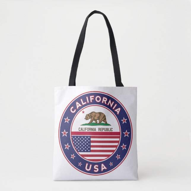 circle design, tote bag (Front)