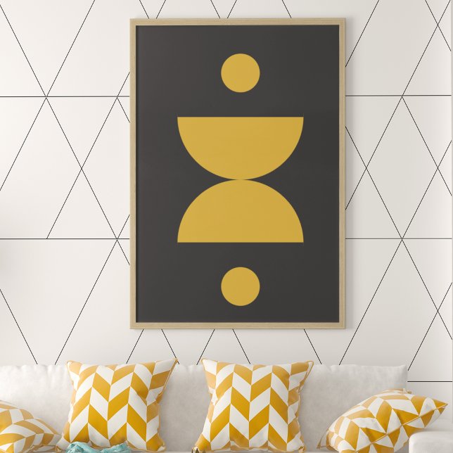 Circle Die Cut Art Poster (Creator Uploaded)