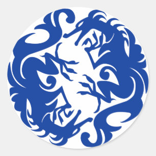 circle dragons stickers