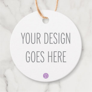 Circle Favour or Gift Tags Printing (2”)