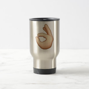 Circle Finger - Emoji Travel Mug