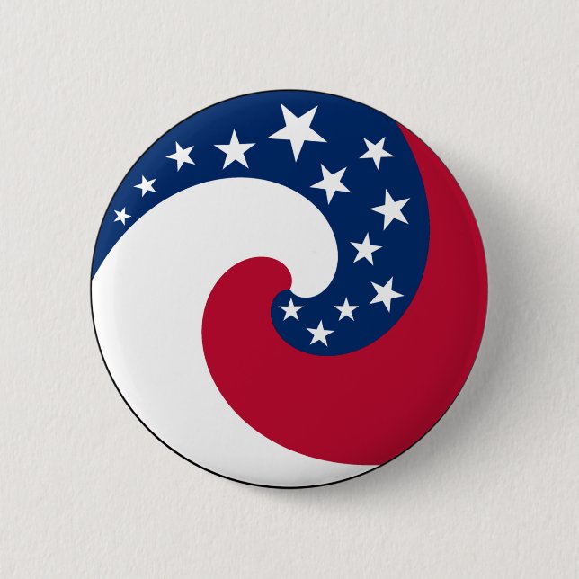 Circle Flag Button (Front)