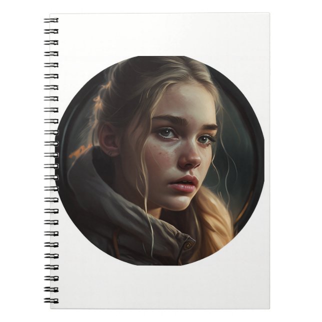 Circle girl notebook (Front)