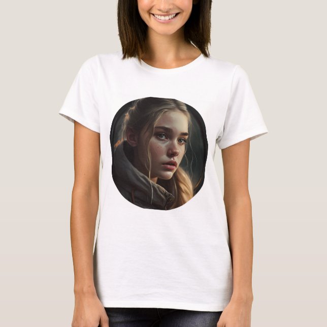 Circle Girl T-Shirt (Front)