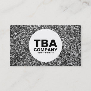 Circle - Granite Business Card