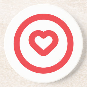 Circle Heart Coaster