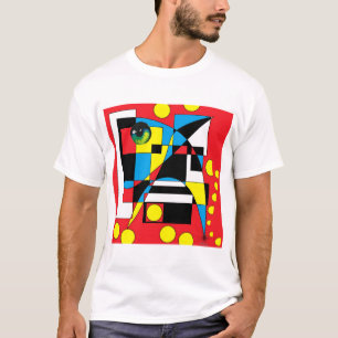 Circle Jerks Are Go Ken Gauge Abstract  T-Shirt
