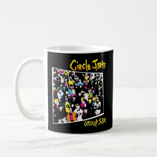 Circle Jerks - Official Merchandise - Coffee Mug (Left)