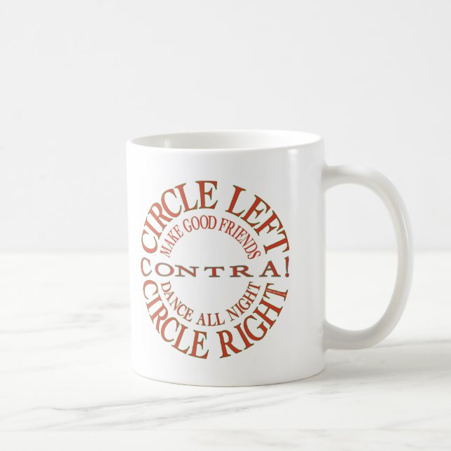 Circle Left, Circle Right Coffee Mug (Right)