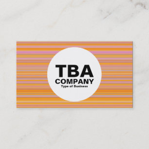 Circle - Lines Business Card