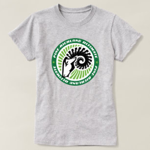 Circle Logo on Lt Grey T-Shirt