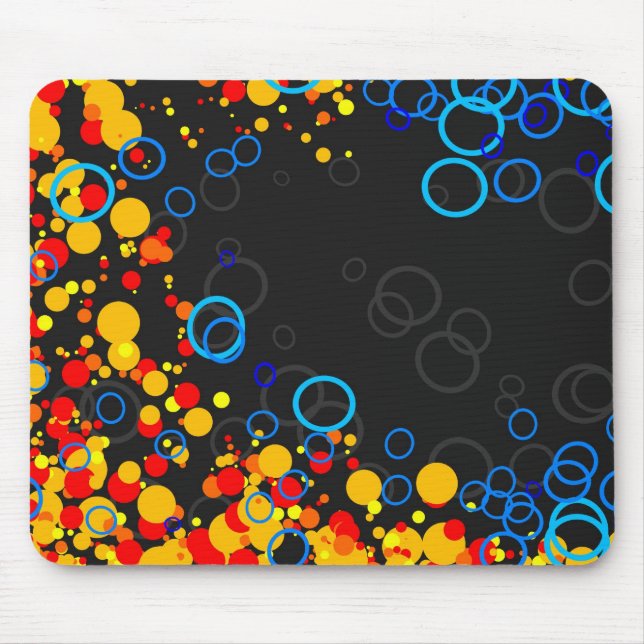 Circle Mania Mouse Mat (Front)