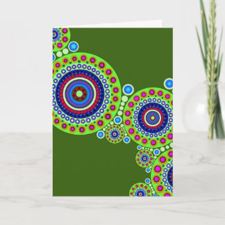 Circle Motif #119 Greeting Card