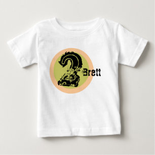 Circle Name and Age 2nd Birthday Tshirt