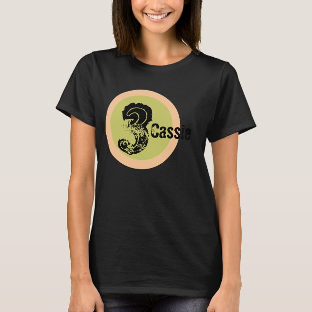 Circle Name and Age 3rd Birthday Tshirt (Front)