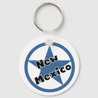 Circle New Mexico Key Ring