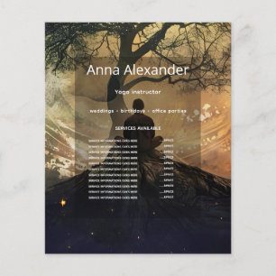 Circle of Becoming   Symbolic Spiritual Design Flyer