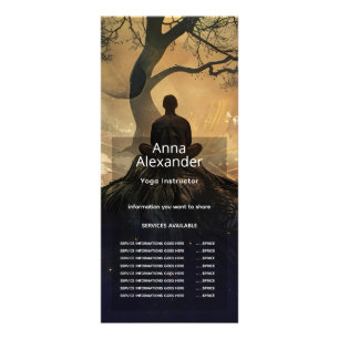 Circle of Becoming Symbolic Spiritual Design Rack Card