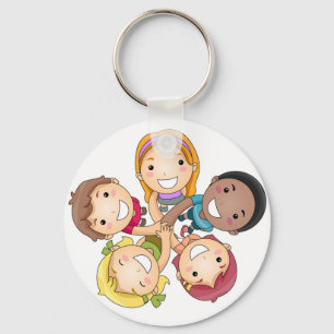 Circle of Children Key Ring