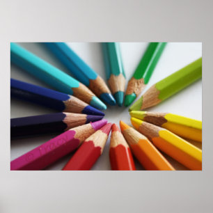 Circle of Color Poster