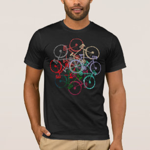 Circle of Colour Bicycles T-Shirt